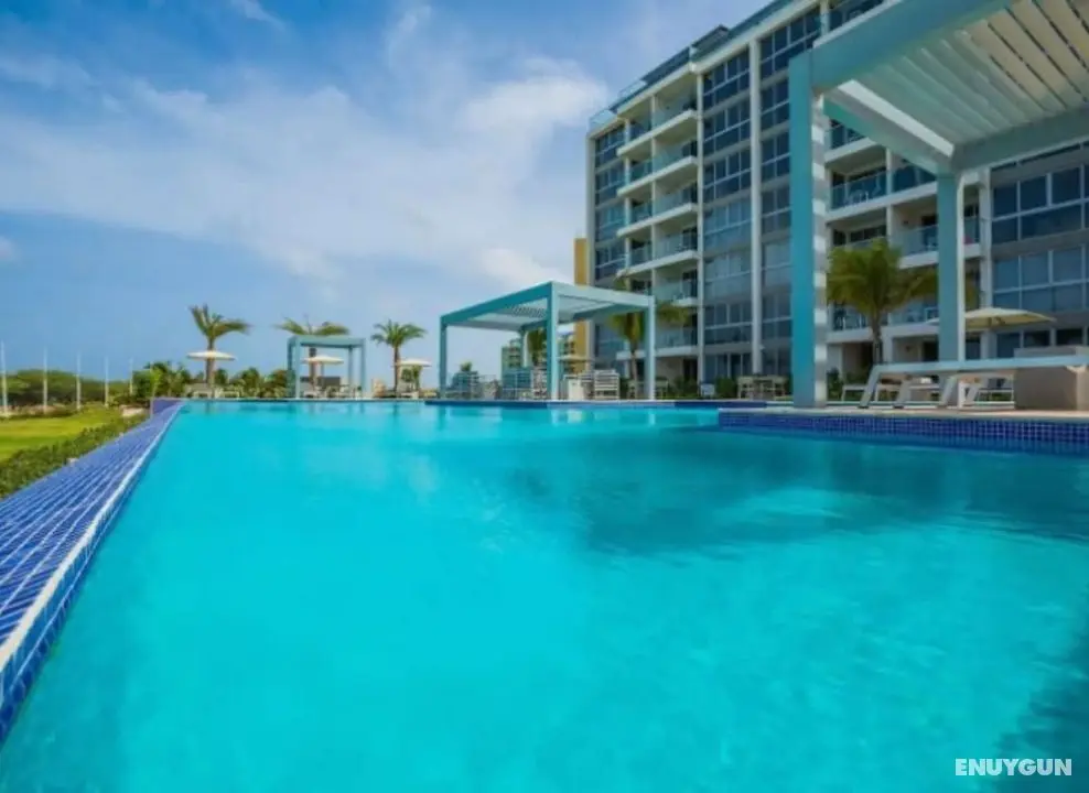Apartamento Familiar Eagle Beach Aruba - Havuz