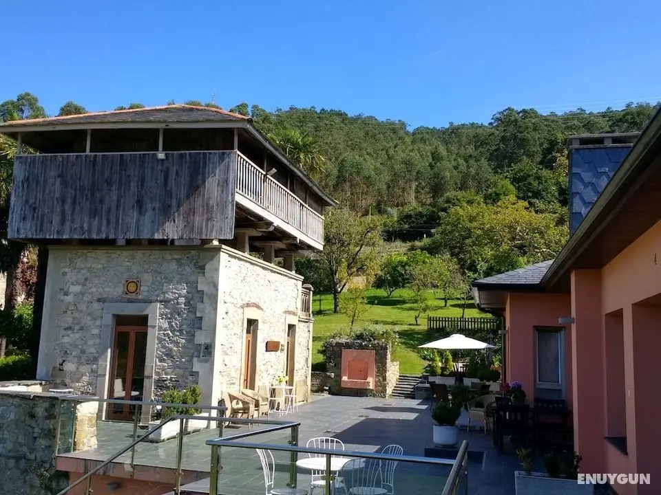 Apartamentos Arcos del Esva - Dış Mekan