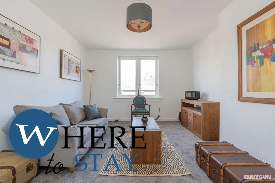 Apartment Beyond Forth Bridges - 3bed Free Parking - Öne Çıkan Resim