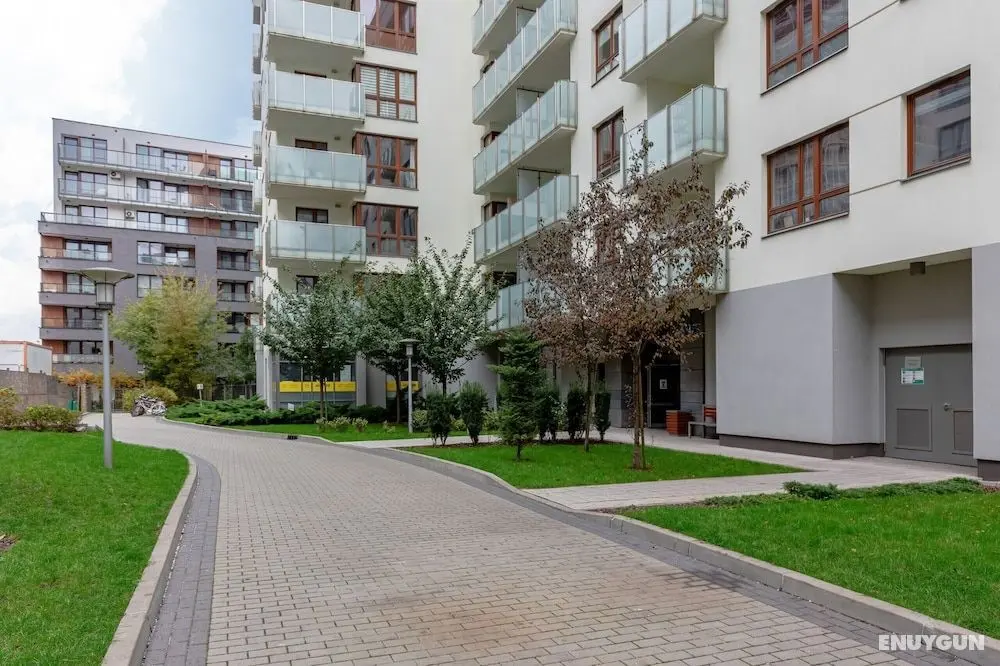 Apartment Gieldowa in Warsaw - Dış Mekan