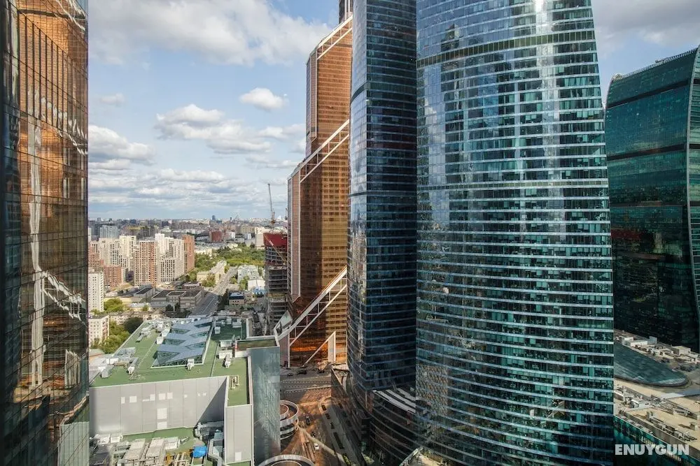 Apartment Moscow City Eye Tower - Oda Manzaraları