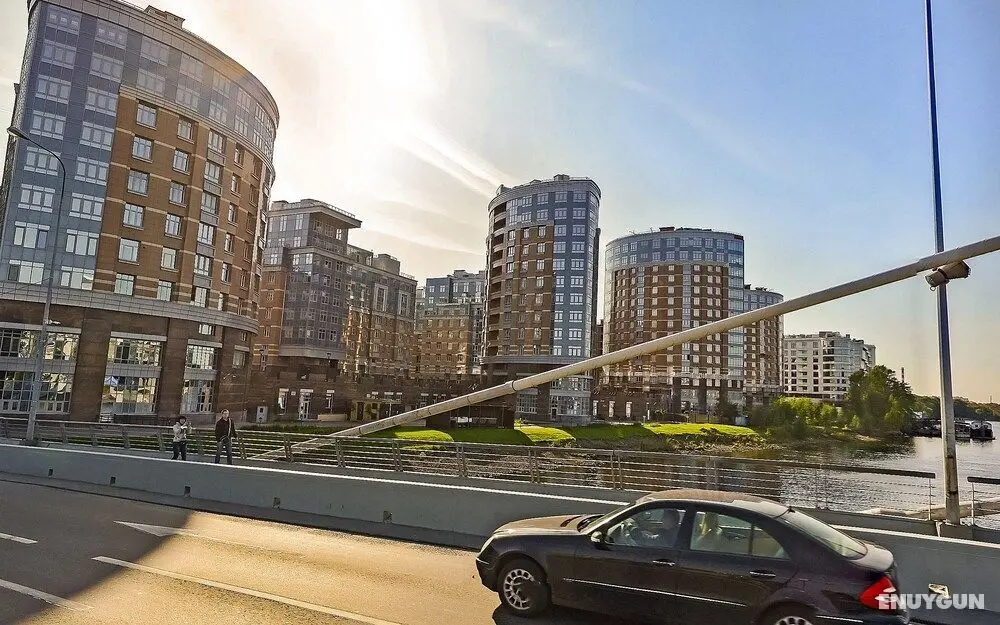 Apartment Vesta near Krestovsky - Dış Mekan
