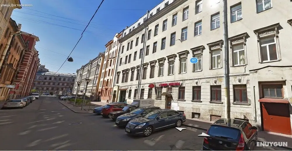 Apartments on Malaya Moskovskaya 6-7 - Dış Mekan