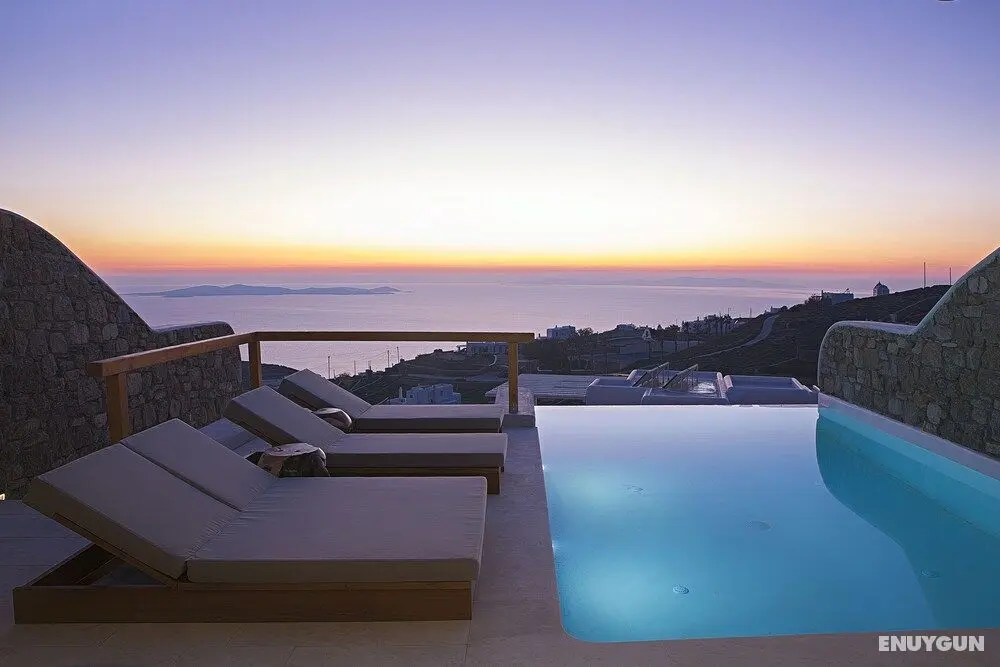 Villa Apollo-Private Pool-Amazing View - Dış Mekan
