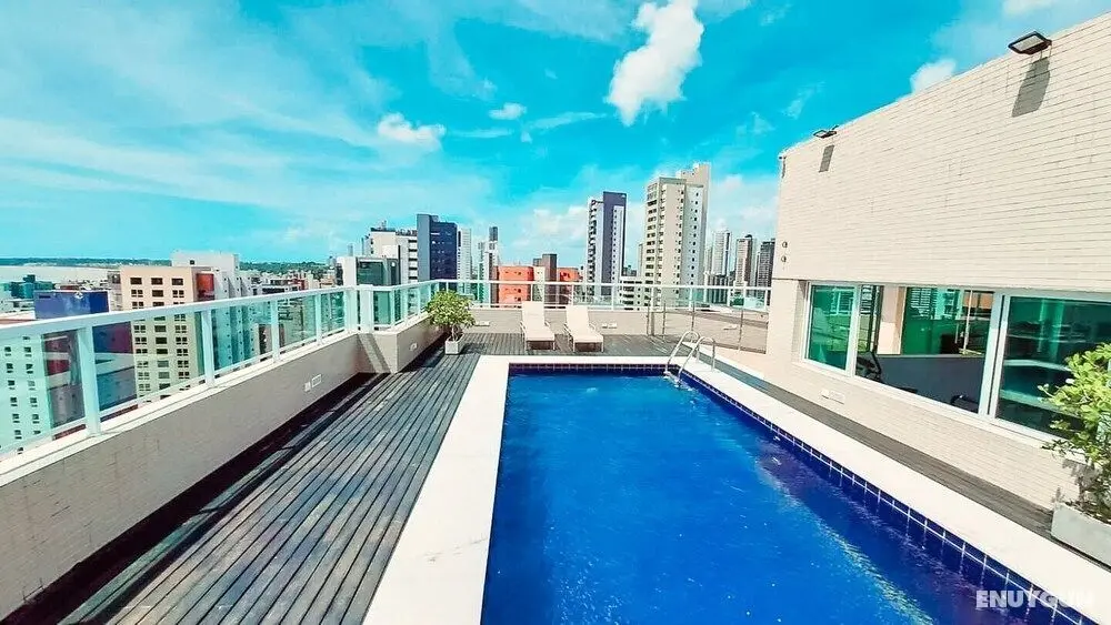 Apto Lorenzo Di Credi Tambaú 2 Bedrooms Genius Flat - Havuz