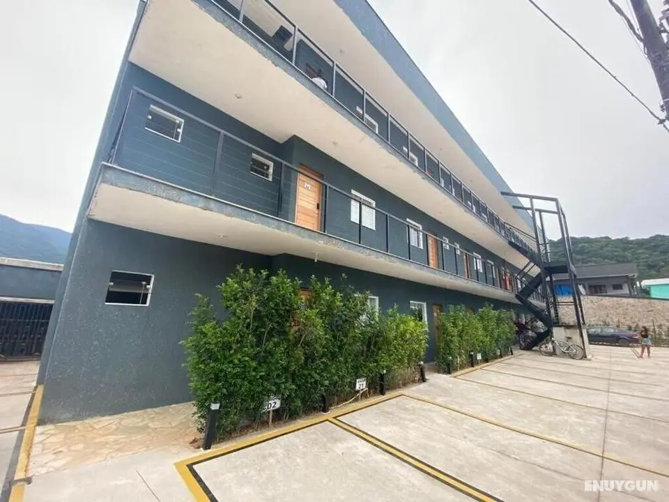 Apto novo com piscina e churrasqueira - İç Mekan