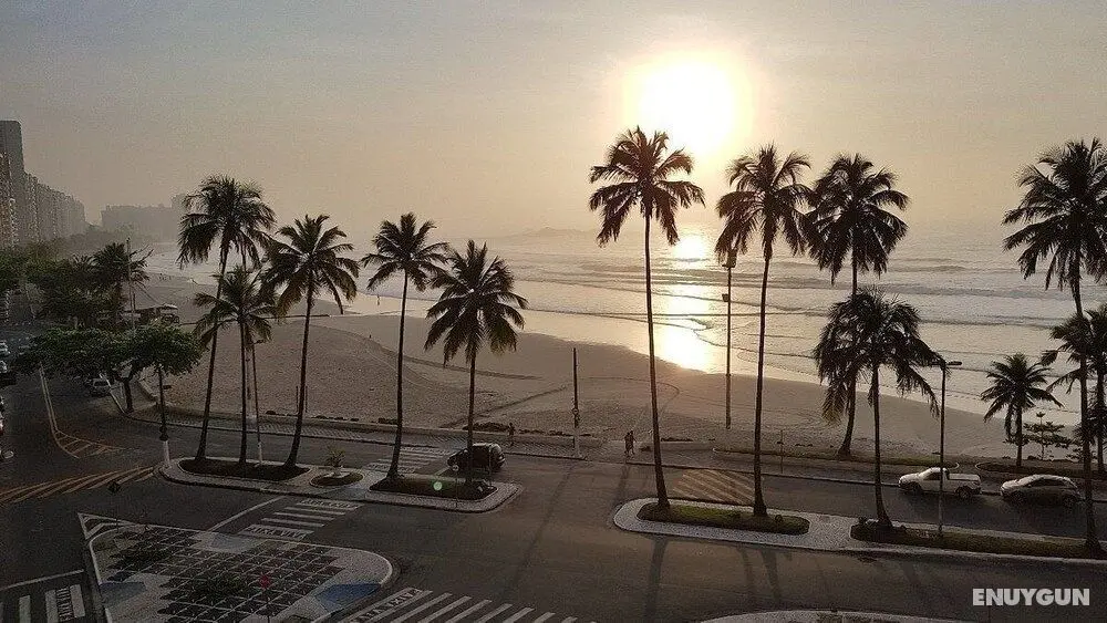 Apto pé na areia na Praia Pitangueiras - Dış Mekan