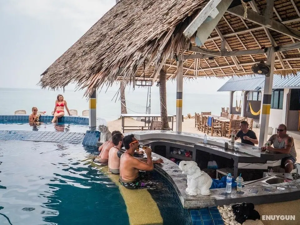 Asia Blue - Beach Hostel Hacienda - Budget Double Room - Öne Çıkan Resim