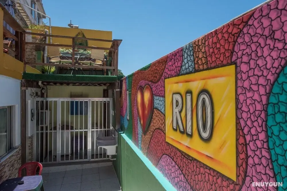 Babilonia Rio Hostel - İç Mekan