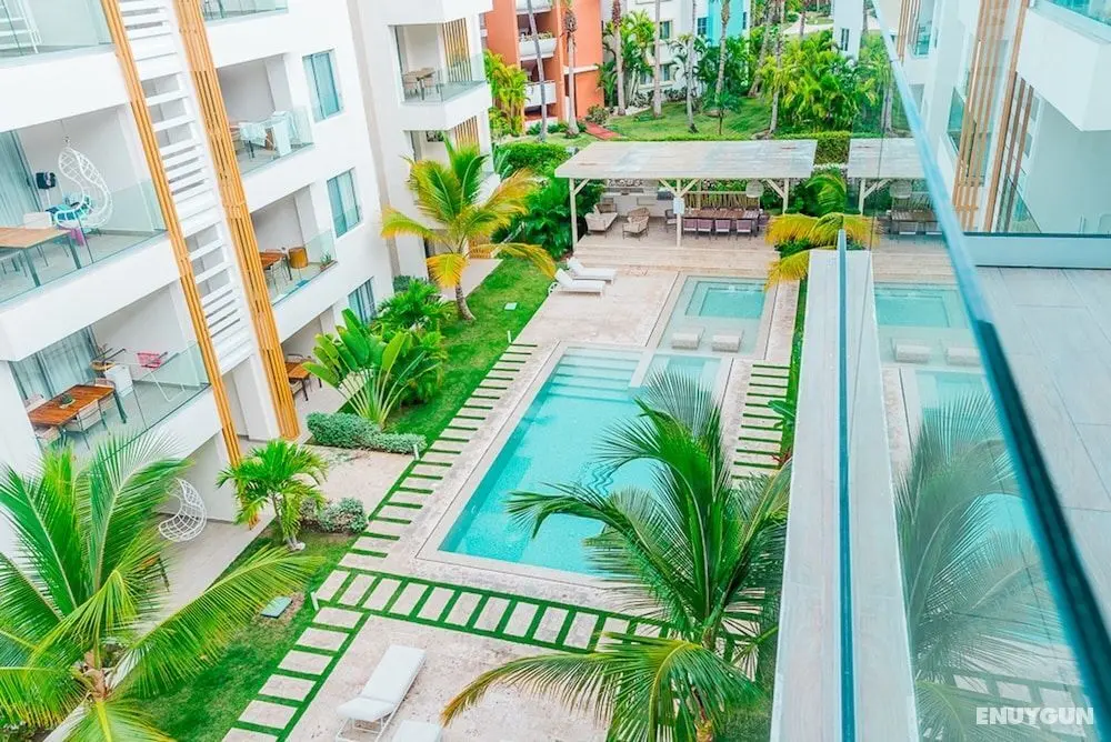 Beach Garden Luxury Apt - Dış Mekan