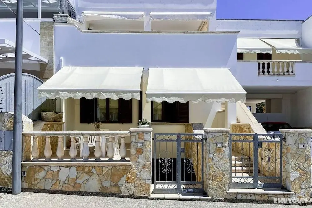 Beautiful 2-bed Apartment in Marina di Mancaversa - Dış Mekan