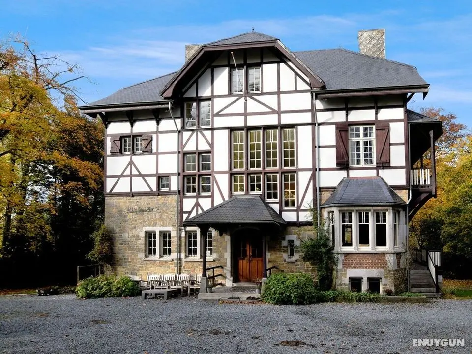 Beautiful Castle House in Spa, Authenticly Decorated and With Spacious Garden - Dış Mekan