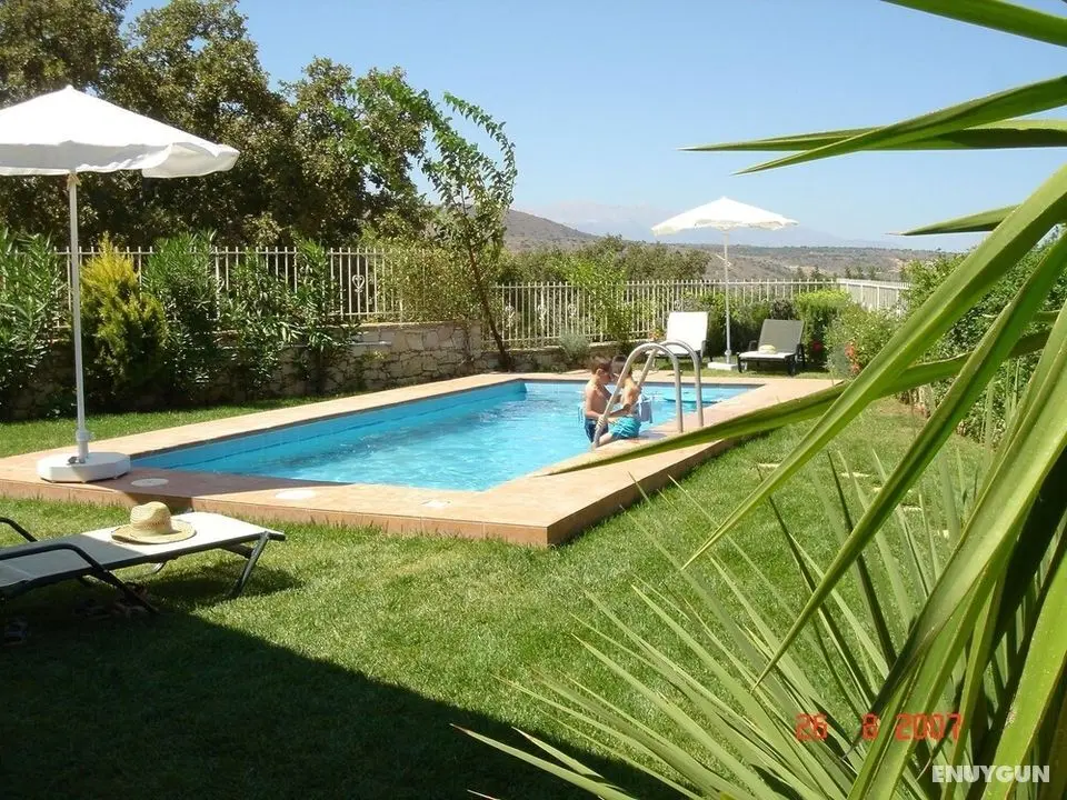 Beautiful Villa With Private Pool, in Nice Village Near Beach and Rethymnon, NW - Öne Çıkan Resim