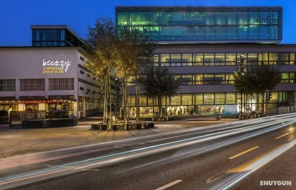 becozy Self-Check in Hotel Sihlcity - Dış Mekan