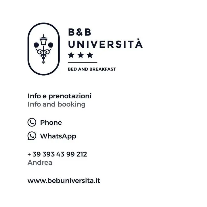 Bed and Breakfast Università - Dış Mekan