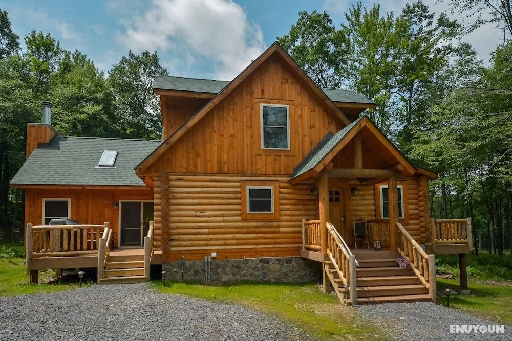 Big Log Lodge - Dış Mekan