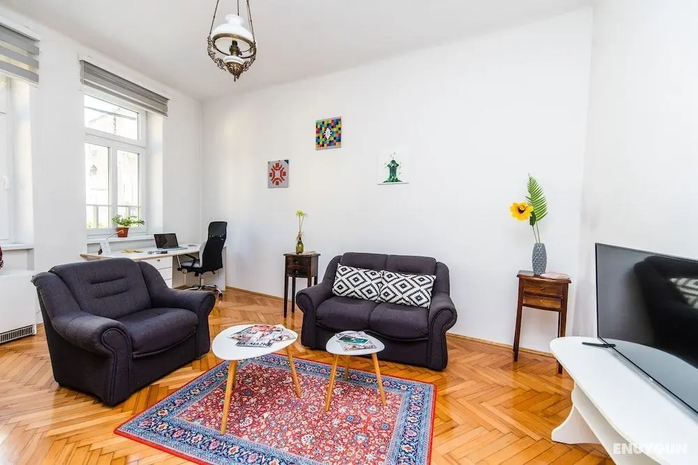 Bright and Sunny Apartment in The City Center! - Öne Çıkan Resim
