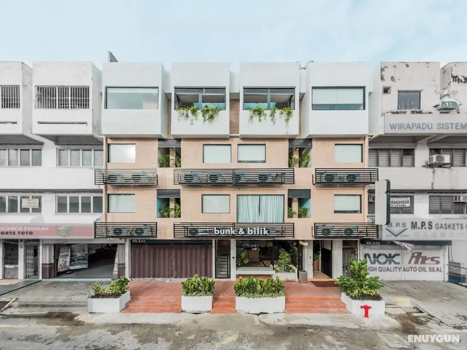 Bunk & Bilik Hotel Jalan Ipoh - Hostel - Dış Mekan