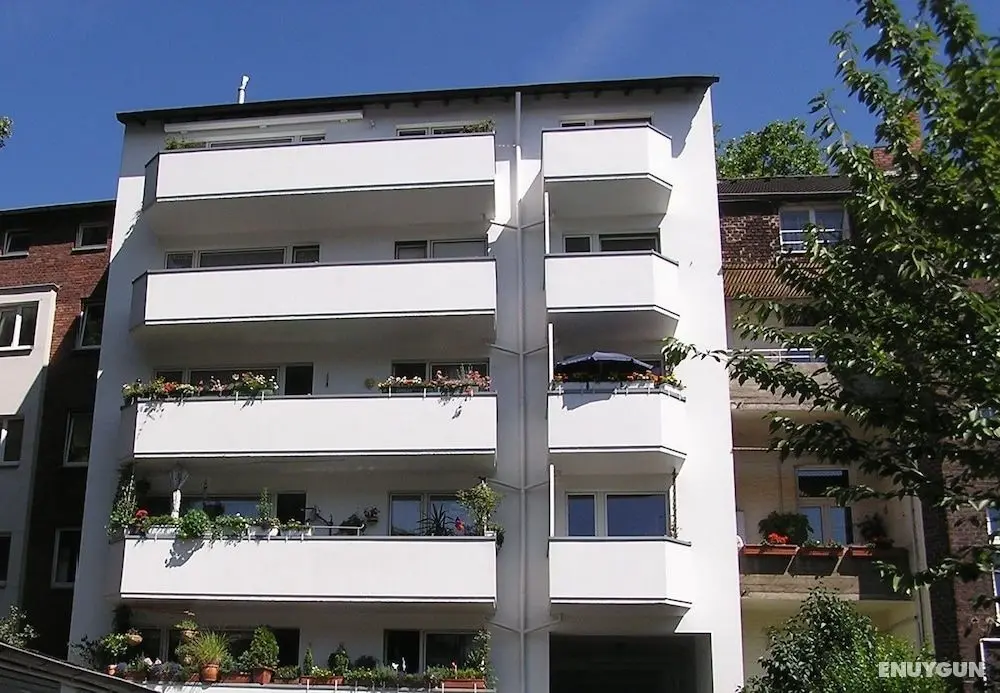 Burghof-Boarding Apartments - Dış Mekan