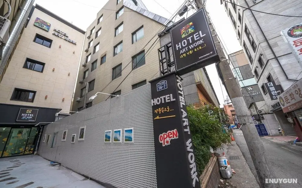 Busan Seomyeon Hotel Artwork - Dış Mekan