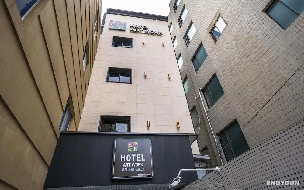 Busan Seomyeon Hotel Artwork - Dış Mekan