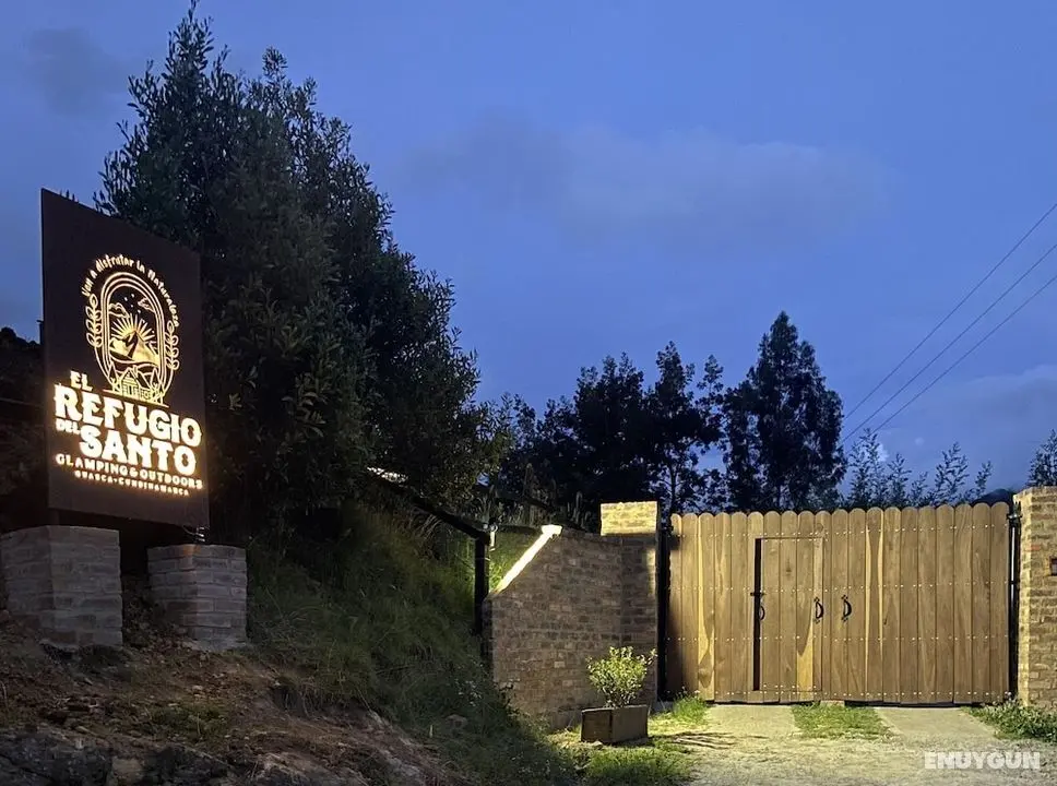 Cabañas el refugio del santo - Dış Mekan