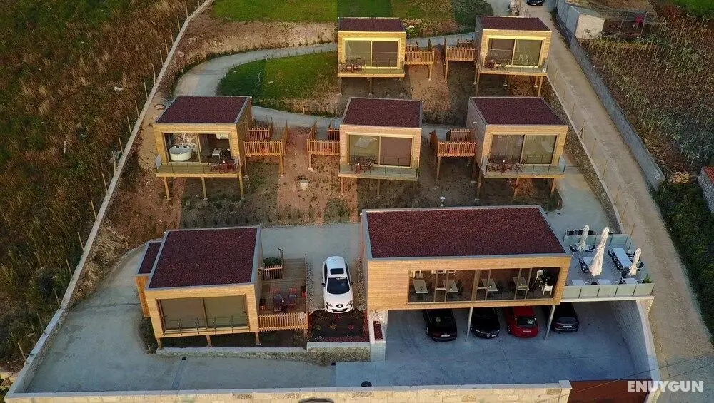 Cabañas Fisterra - Dış Mekan