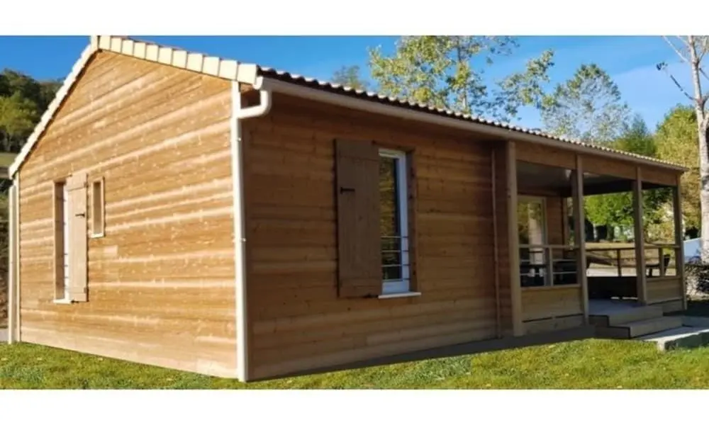 Camping Le Verdoyant - Chalets - Dış Mekan