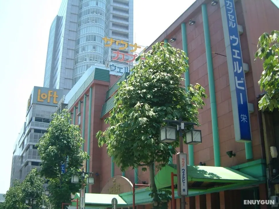 Capsule Hotel Wellbe Sakae - Caters to Men - Dış Mekan