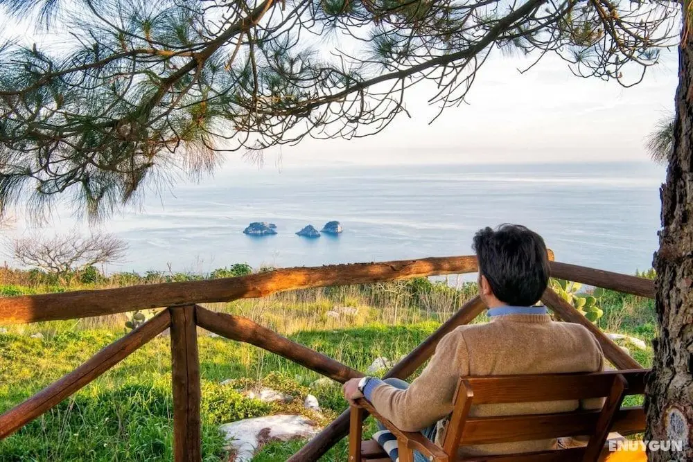 Casa Le Tore Blu With Jacuzzi Sea View and Garden - Oda