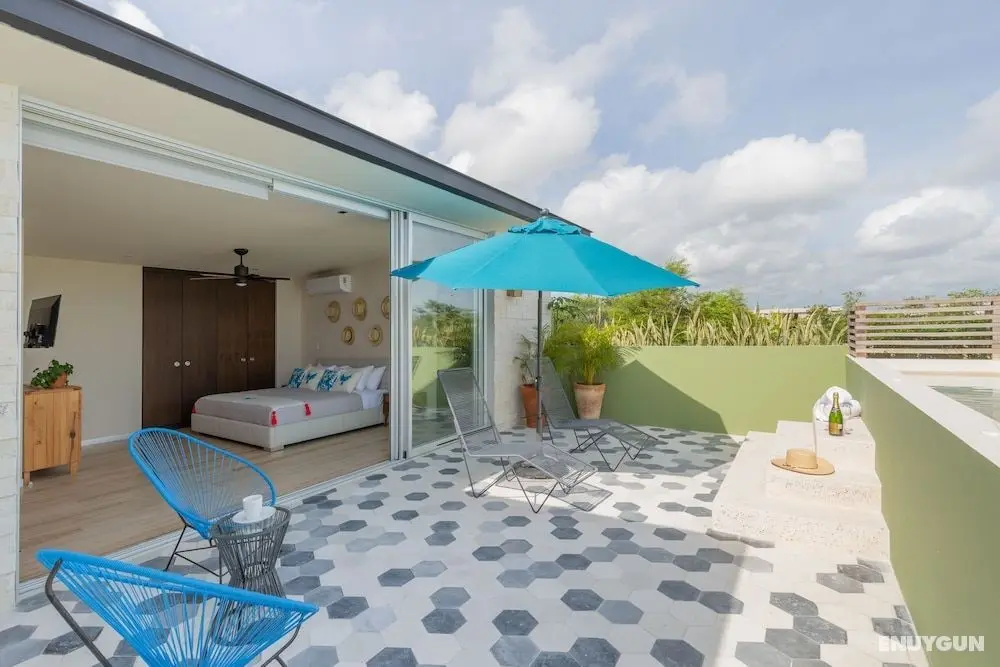 Casa Selva 1BR Jungle Rooftop Oasis - Öne Çıkan Resim