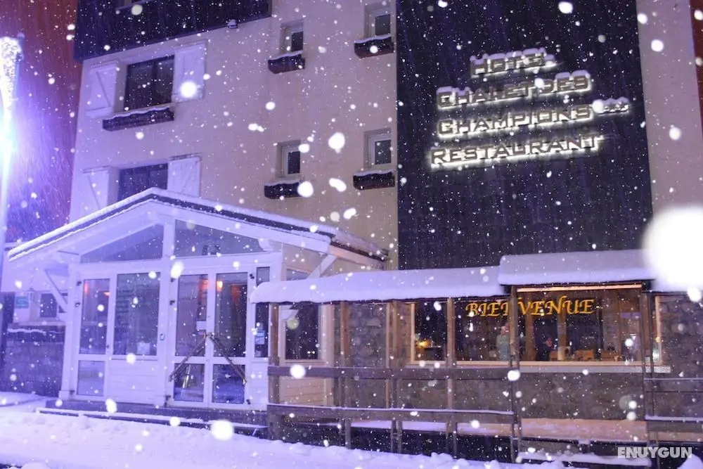 Hotel Chalet Des Champions - Dış Mekan
