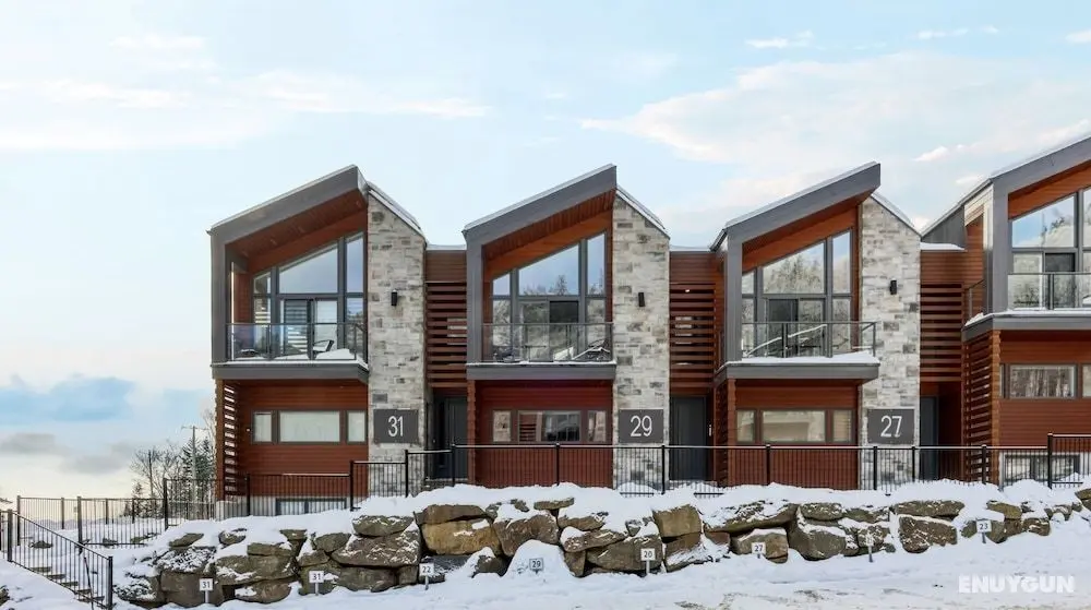 Chalets à louer à Stoneham - Dış Mekan