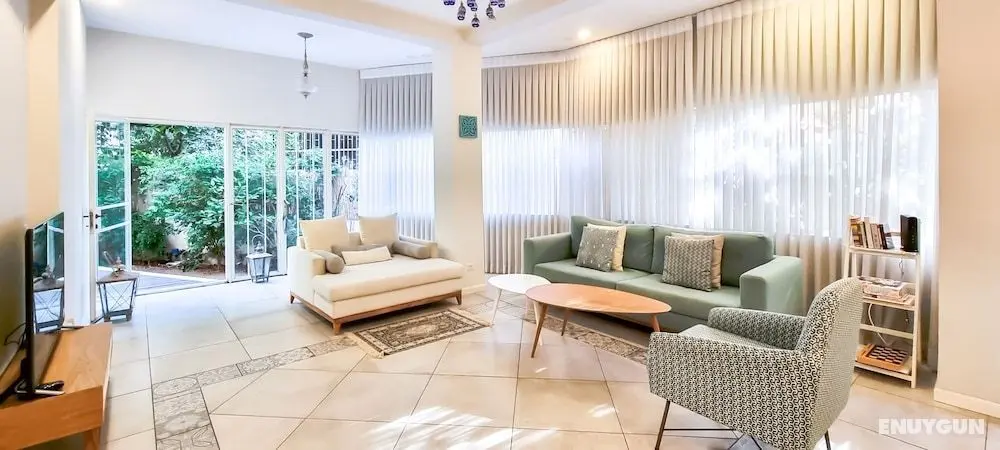 Charming 2BDR apt W Private Garden TL41 - Öne Çıkan Resim