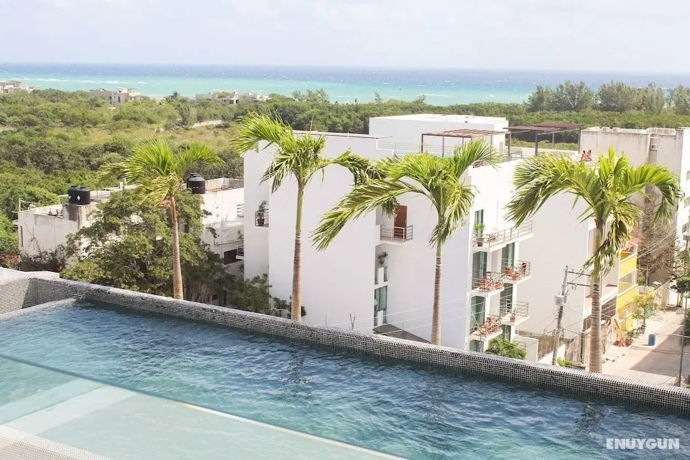 Charming, Huge Bright Studio on the New 5th Avenue, 3 Blocks From the Beach - Havuz