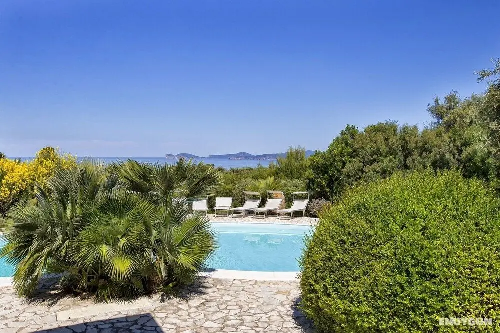 Clicksardinia Villa Paraiba With Private Pool Facing the sea for 12 People - Havuz