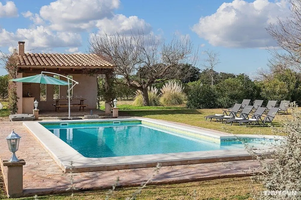 Close Es Trenc Beach Villa with Pool - Havuz