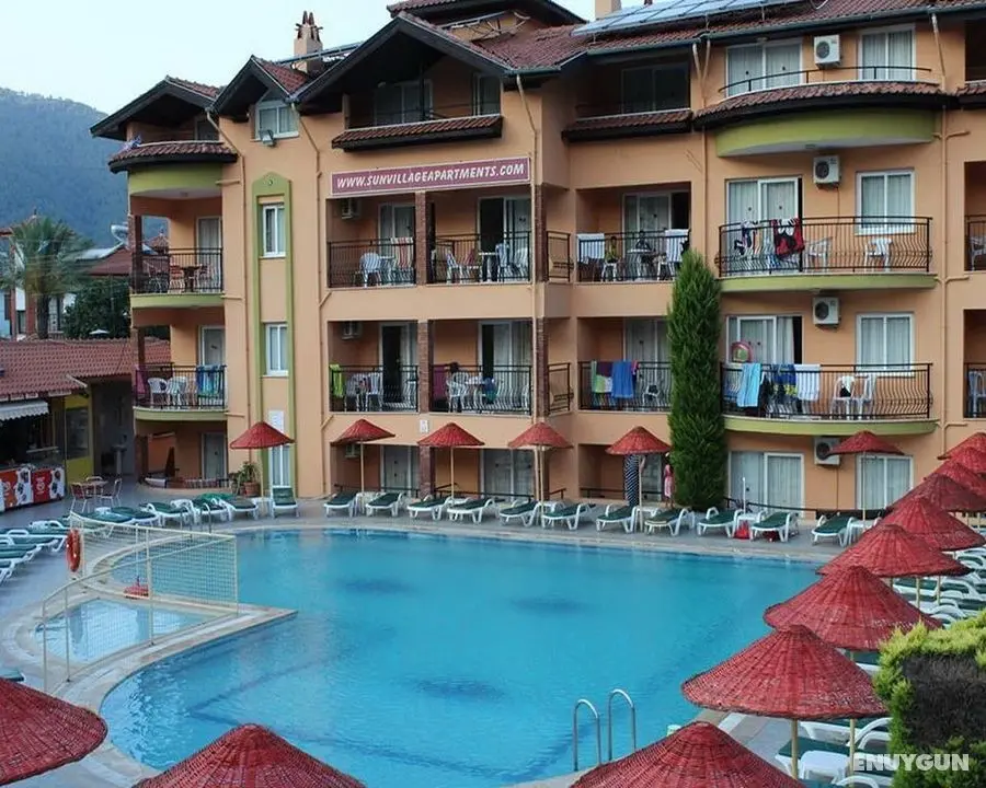 Club Sun Village Apartments - Açık Havuz