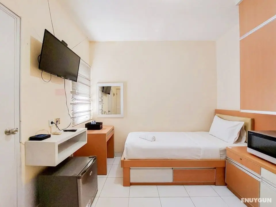 Compact Minimalist Studio Apartment At Aeropolis Residence - Öne Çıkan Resim