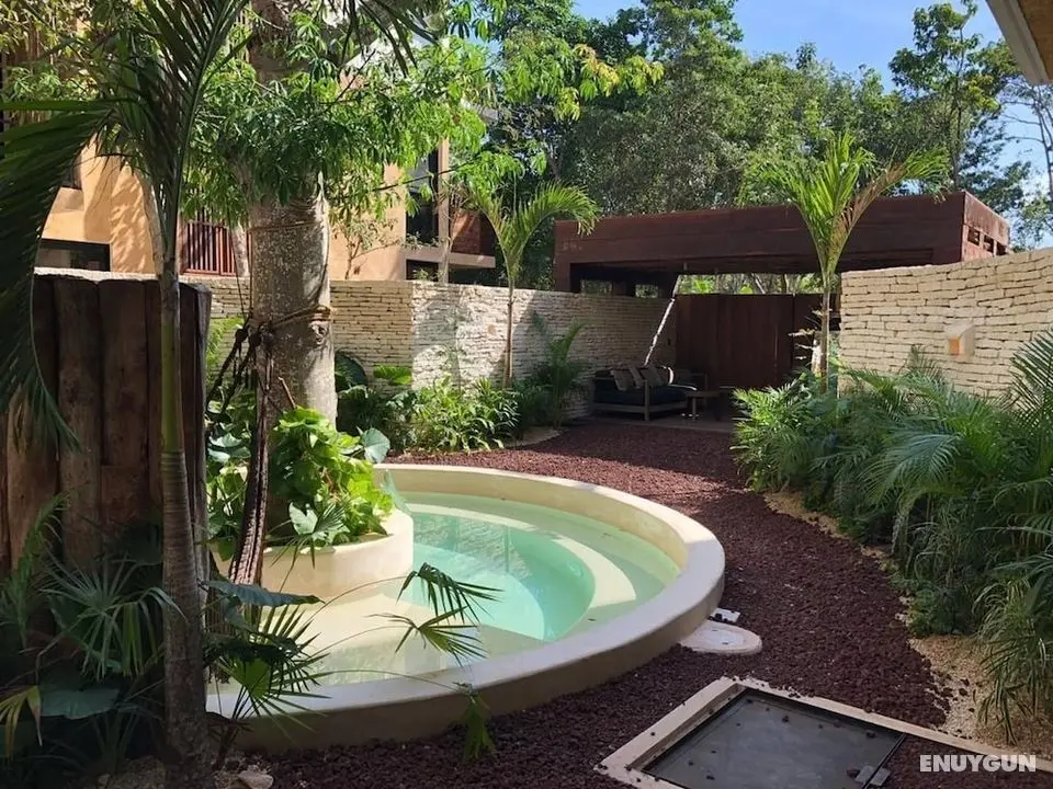 Cozy 1 Br Surrounded by Nature, for up To 4 People, Fully Equipped in Aldea Zama - Dış Mekan