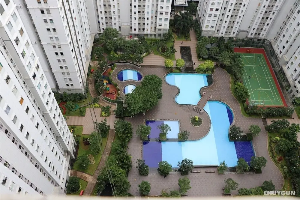 Cozy Living And Tidy 2Br Green Bay Pluit Apartment - Dış Mekan