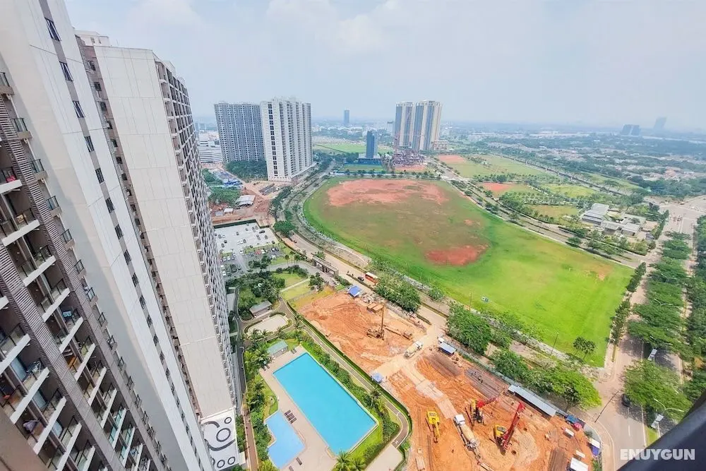 Cozy Style Studio Room At High Floor Sky House Bsd Apartment - Oda Manzaraları