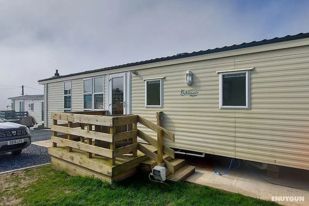 Delighful, Cosy Caravan With Sea View in Monreith - Öne Çıkan Resim