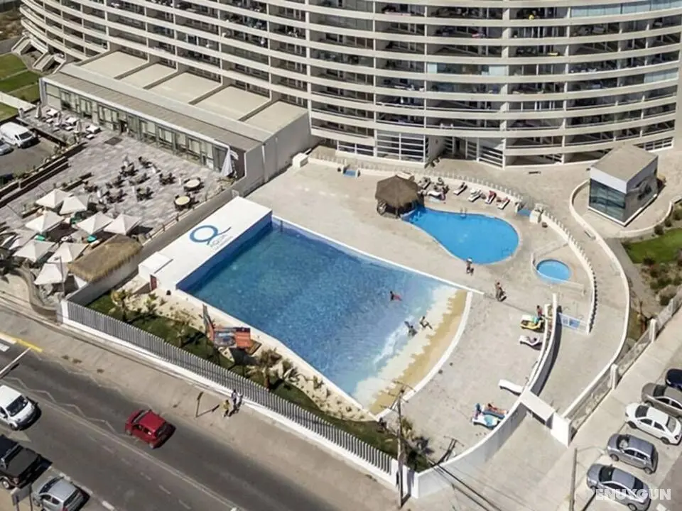 Departamento con Piscina y Spa en la Serena - Dış Mekan