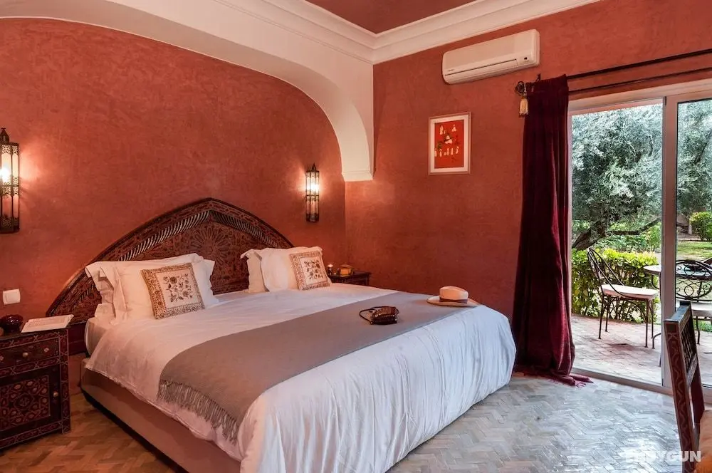 Double Bedroom in a Charming Villa in the Marrakech Palmeraie - Öne Çıkan Resim