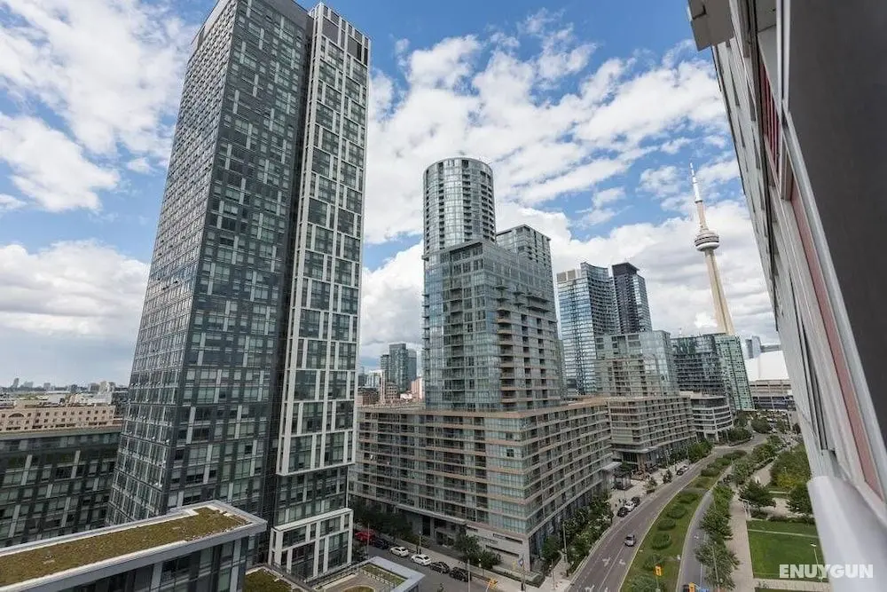 DT City 1 BR by Jays, MTCC, CN Tower - Oda Manzaraları