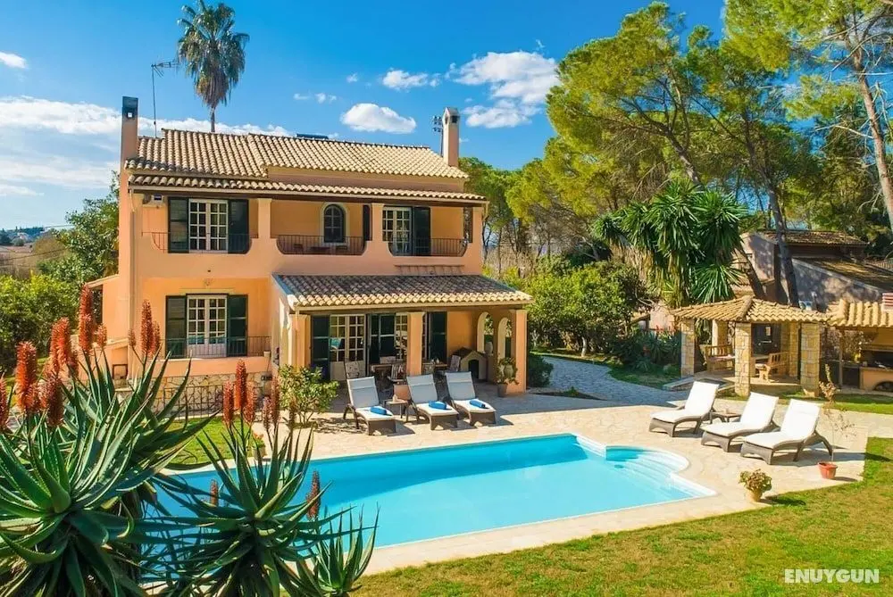 Villa Durrell Large Private Pool Walk to Beach A C Wifi - 2927 - Öne Çıkan Resim