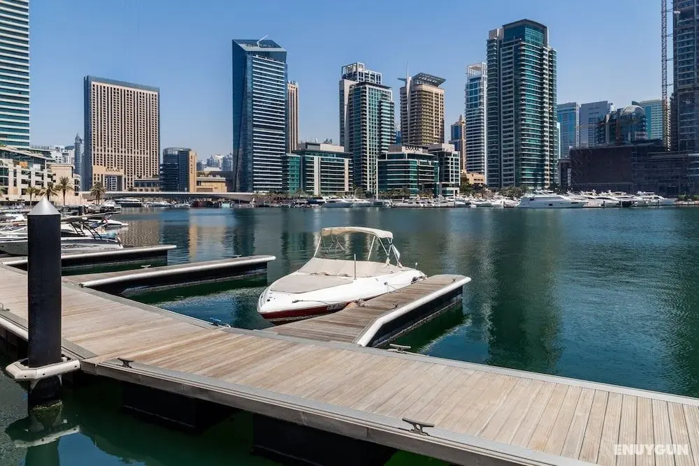Elegant 2BR With Magnificent Marina Views! - Öne Çıkan Resim
