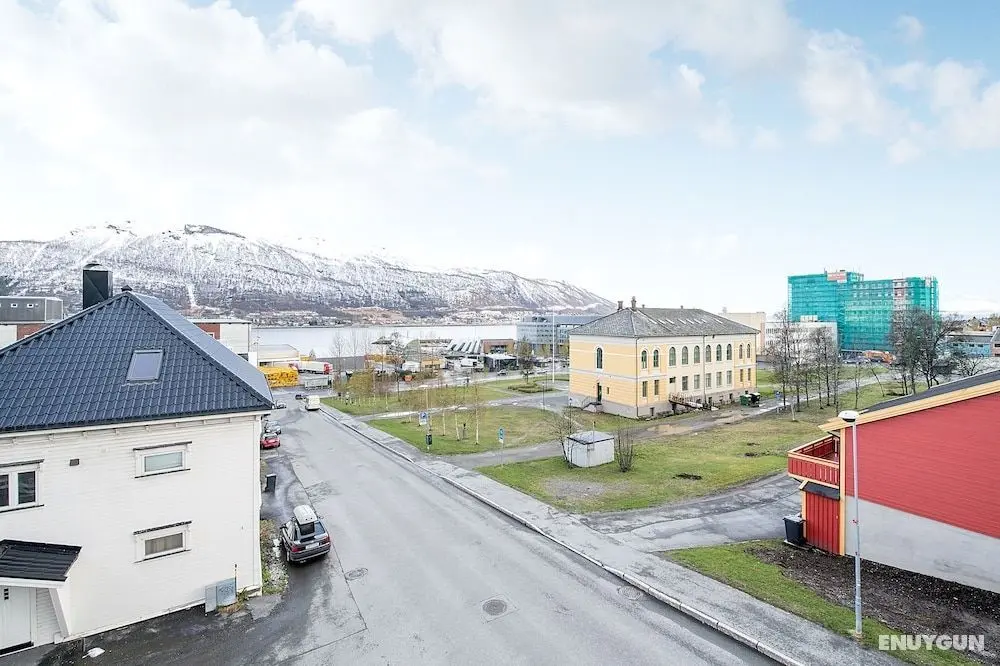 Enter Tromsø Apartments - Oda Manzaraları