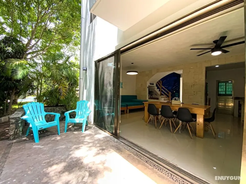Villa Espacioyocte With Pool in Playa del Carmen for 16 People - Yerinde Yemek